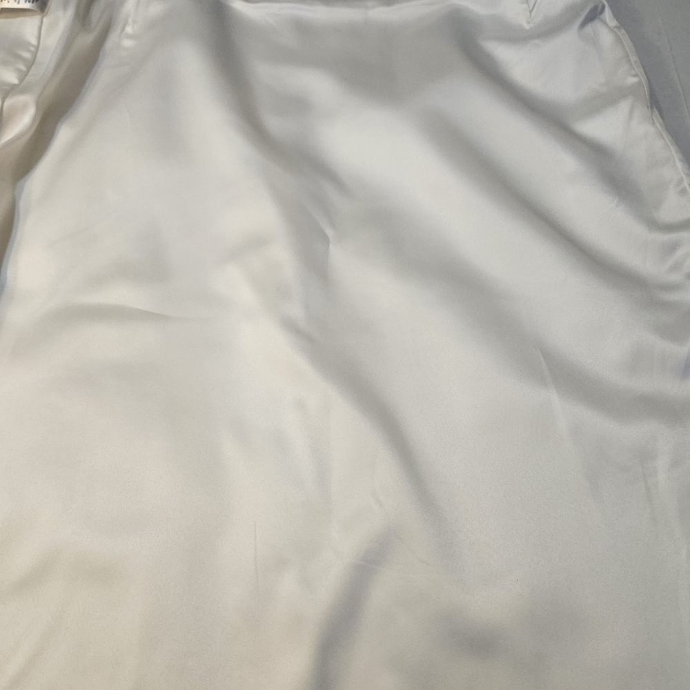 White House Black Market Classic White Buttoned Pencil Skirt - Picture 11 of 12